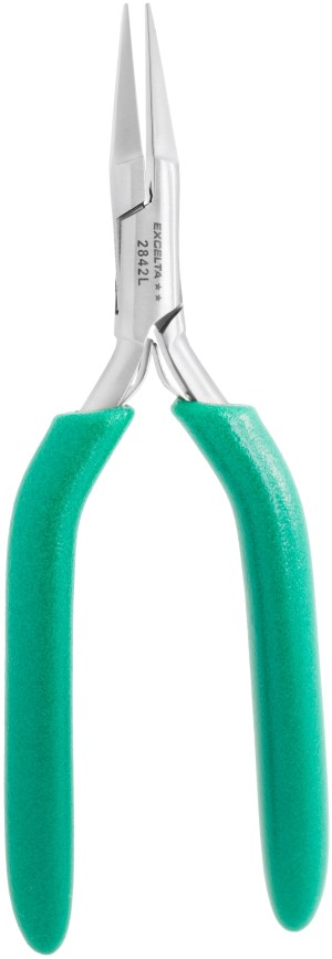 Aven 10953 Pliers Bent Needle, Nose, 6, Serrated