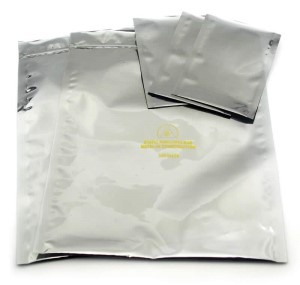 6" by 10"  Static Shielding Bag, Metal-In - Open Top 