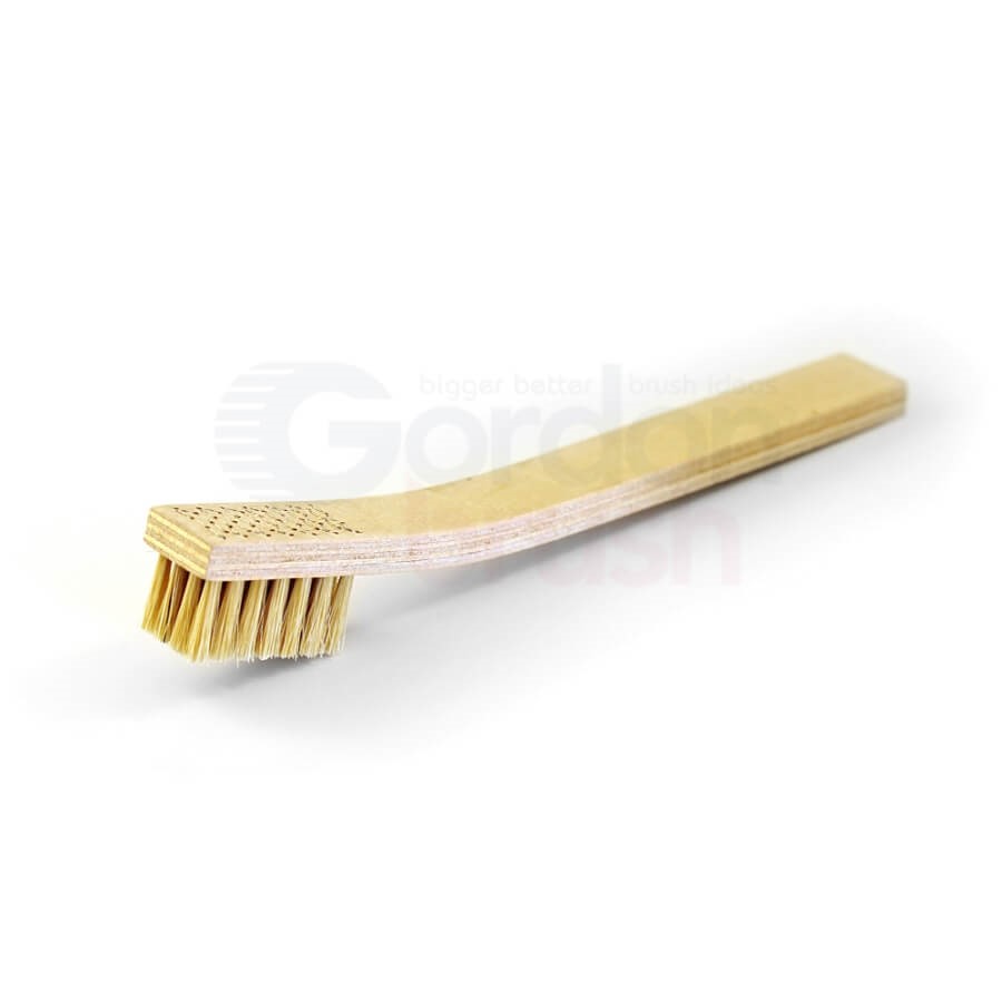 Scouring Brush: Brass Bristles