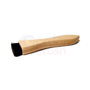 2 x 8 Row 0.006 Brass Bristle and Plywood Handle Scratch Brush 14B -  Gordon Brush